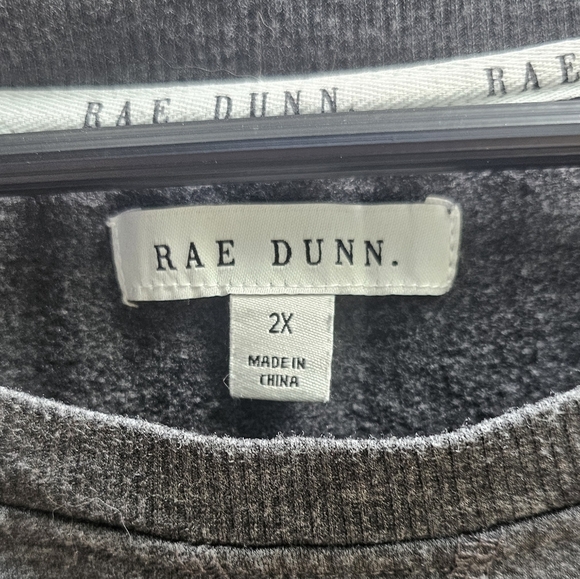 Rae Dunn Dark Gray 'BOO!' Sweatshirt - Picture 2 of 3